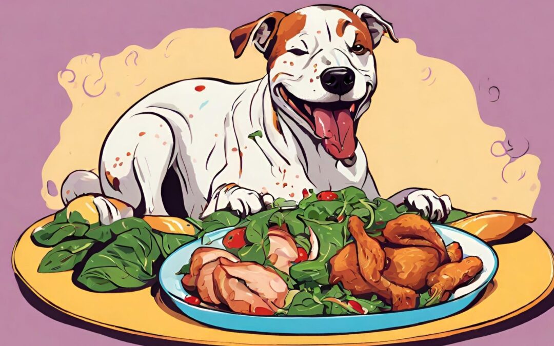 Receta Casera para Problemas de Piel en Perros con Espinacas