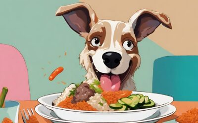 Receta casera para Perros Mayores: Nutritivo Cordero y Calabacin